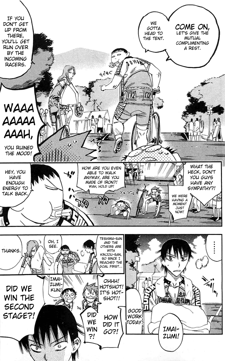 Yowamushi Pedal Chapter 155 page 5 - Chapter 155: Souhoku in 2nd Place