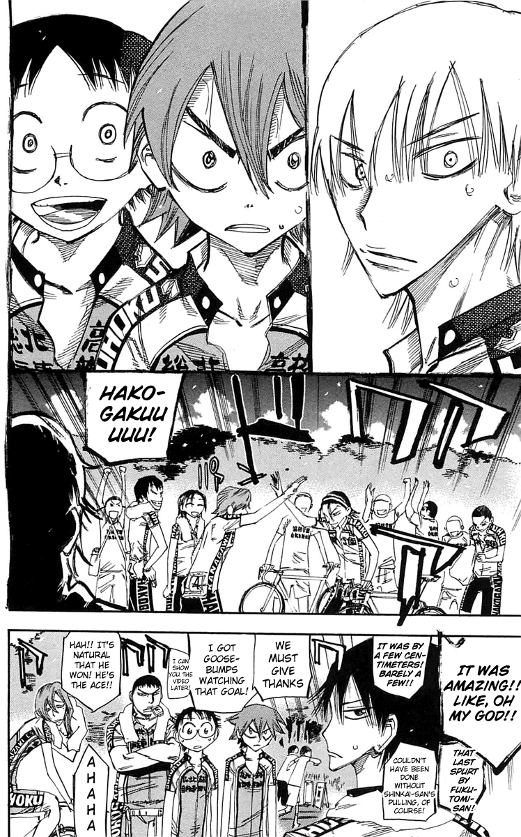 Yowamushi Pedal Chapter 155 page 6 - Chapter 155: Souhoku in 2nd Place