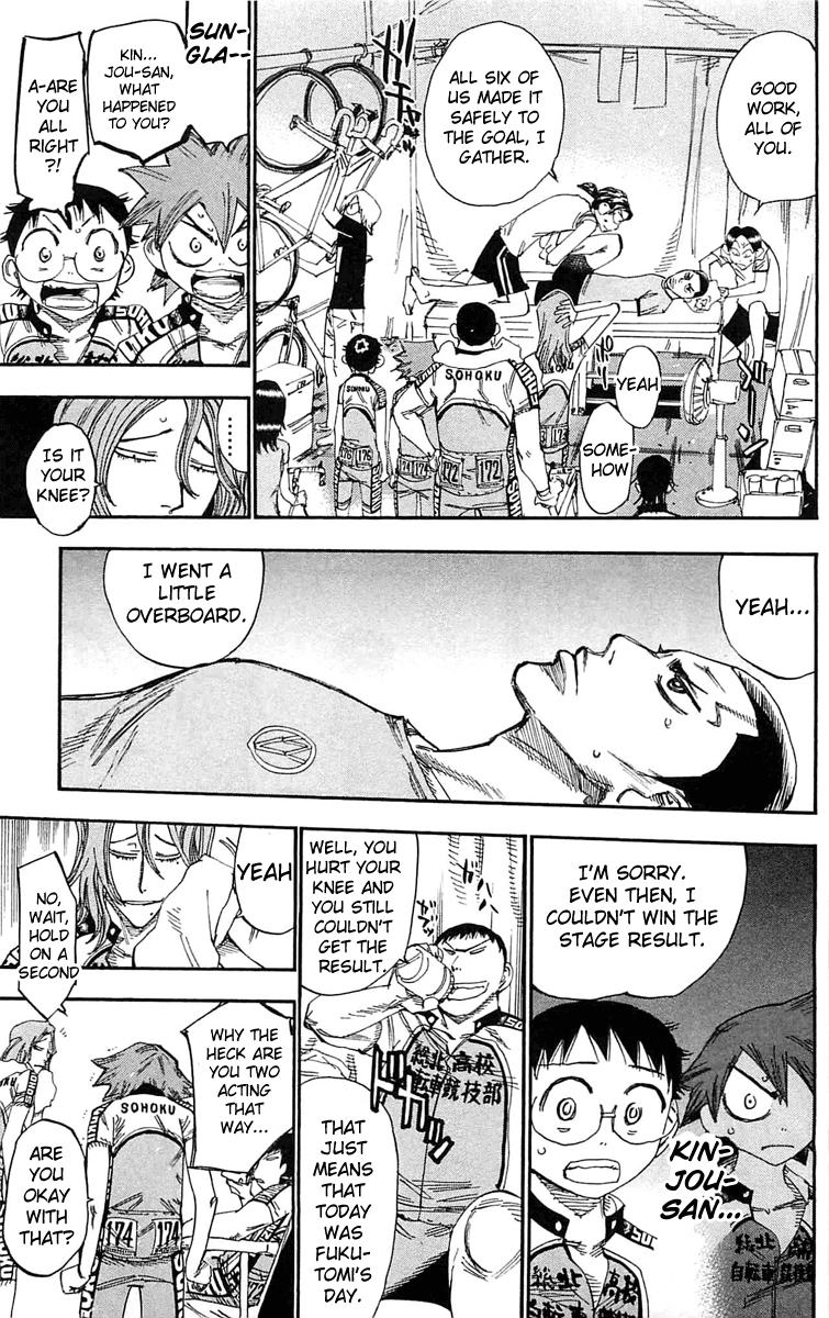 Yowamushi Pedal Chapter 155 page 9 - Chapter 155: Souhoku in 2nd Place