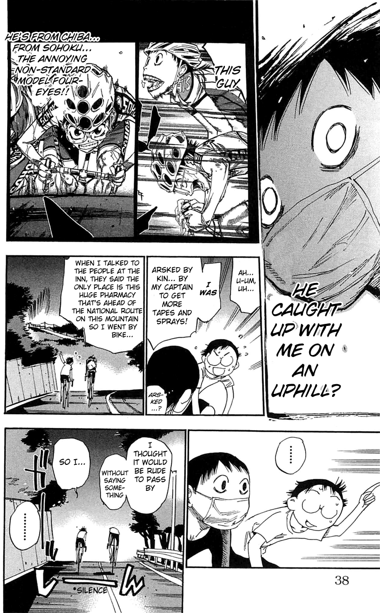 Yowamushi Pedal Chapter 156 page 10 - Chapter 156: Midousuji's Decision