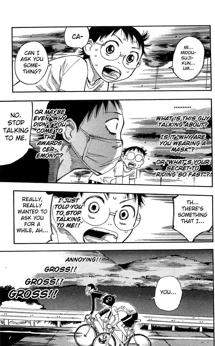 Yowamushi Pedal Chapter 156 page 11 - Chapter 156: Midousuji's Decision