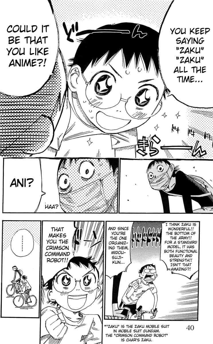 Yowamushi Pedal Chapter 156 page 12 - Chapter 156: Midousuji's Decision