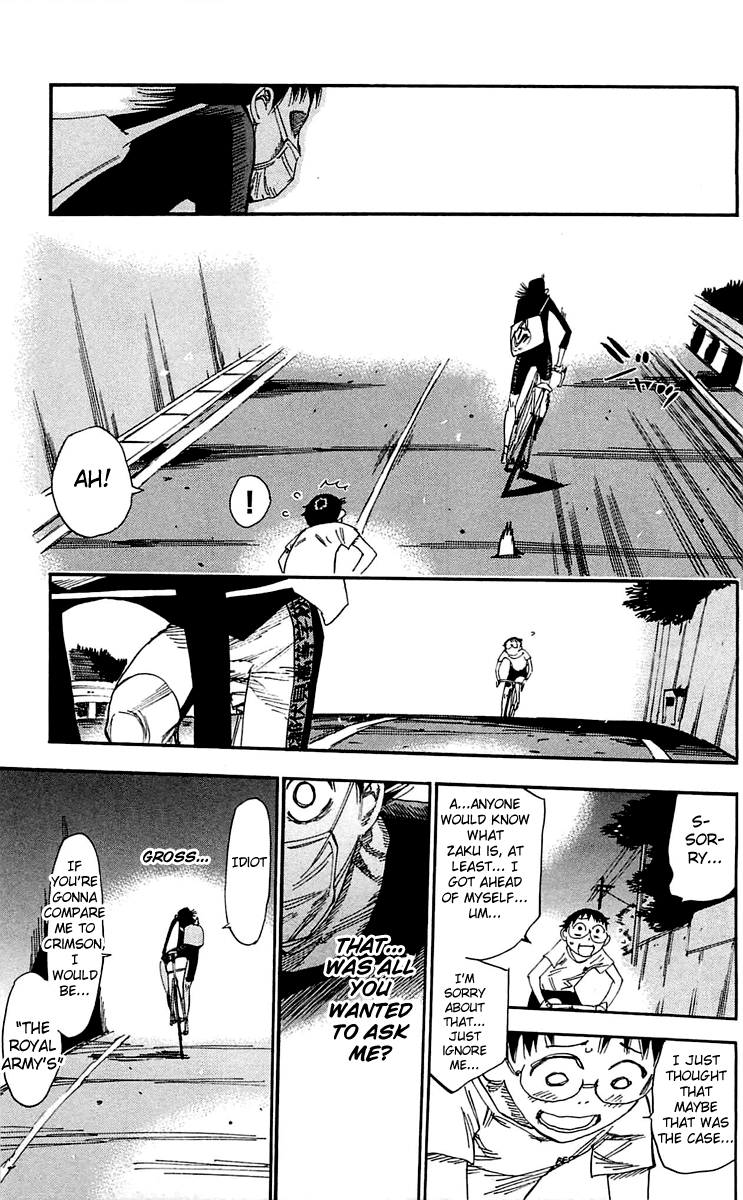 Yowamushi Pedal Chapter 156 page 13 - Chapter 156: Midousuji's Decision