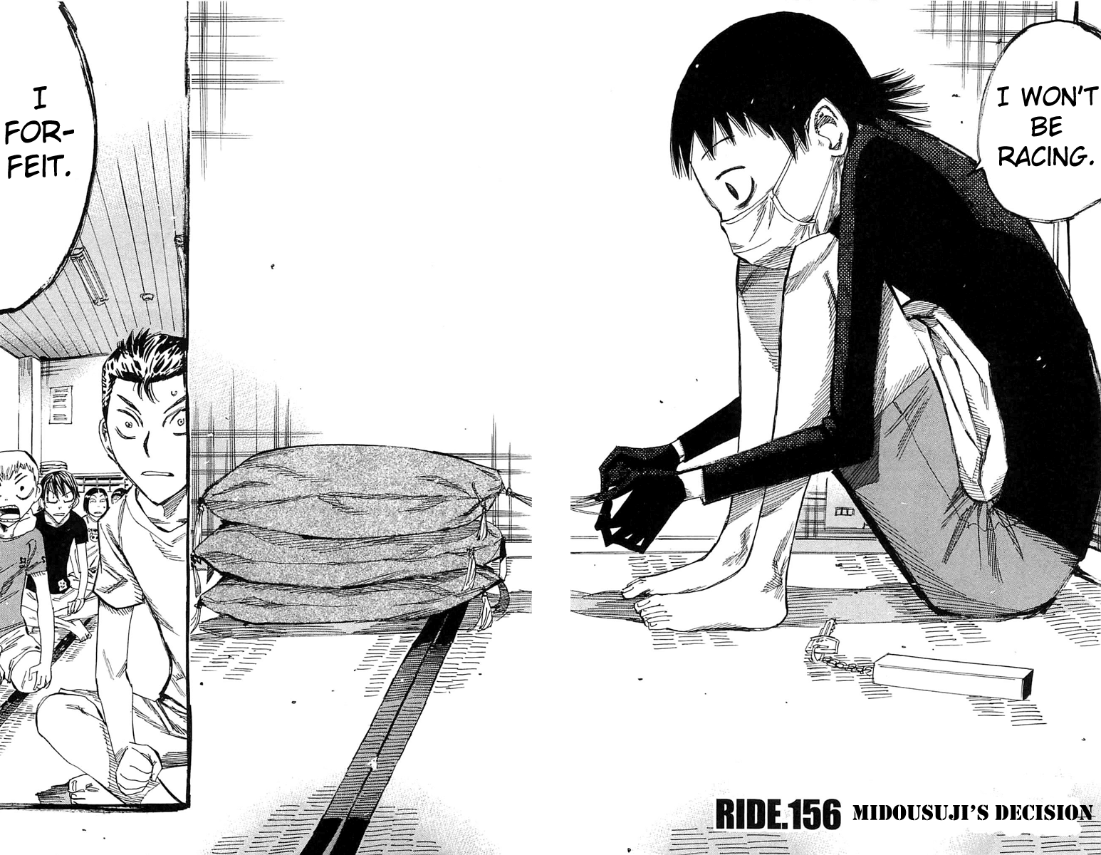 Yowamushi Pedal Chapter 156 page 2 - Chapter 156: Midousuji's Decision