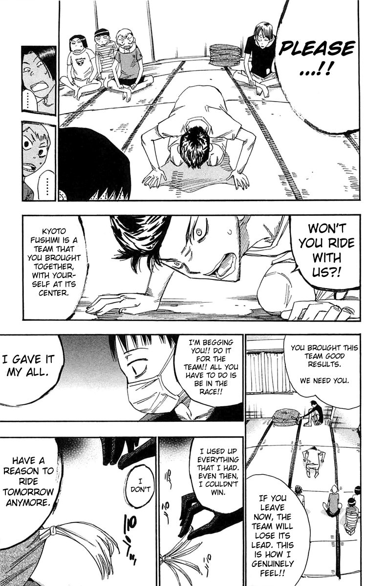 Yowamushi Pedal Chapter 156 page 4 - Chapter 156: Midousuji's Decision