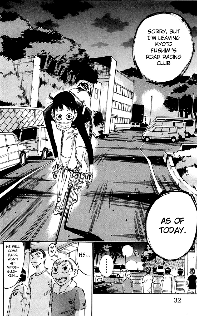 Yowamushi Pedal Chapter 156 page 5 - Chapter 156: Midousuji's Decision