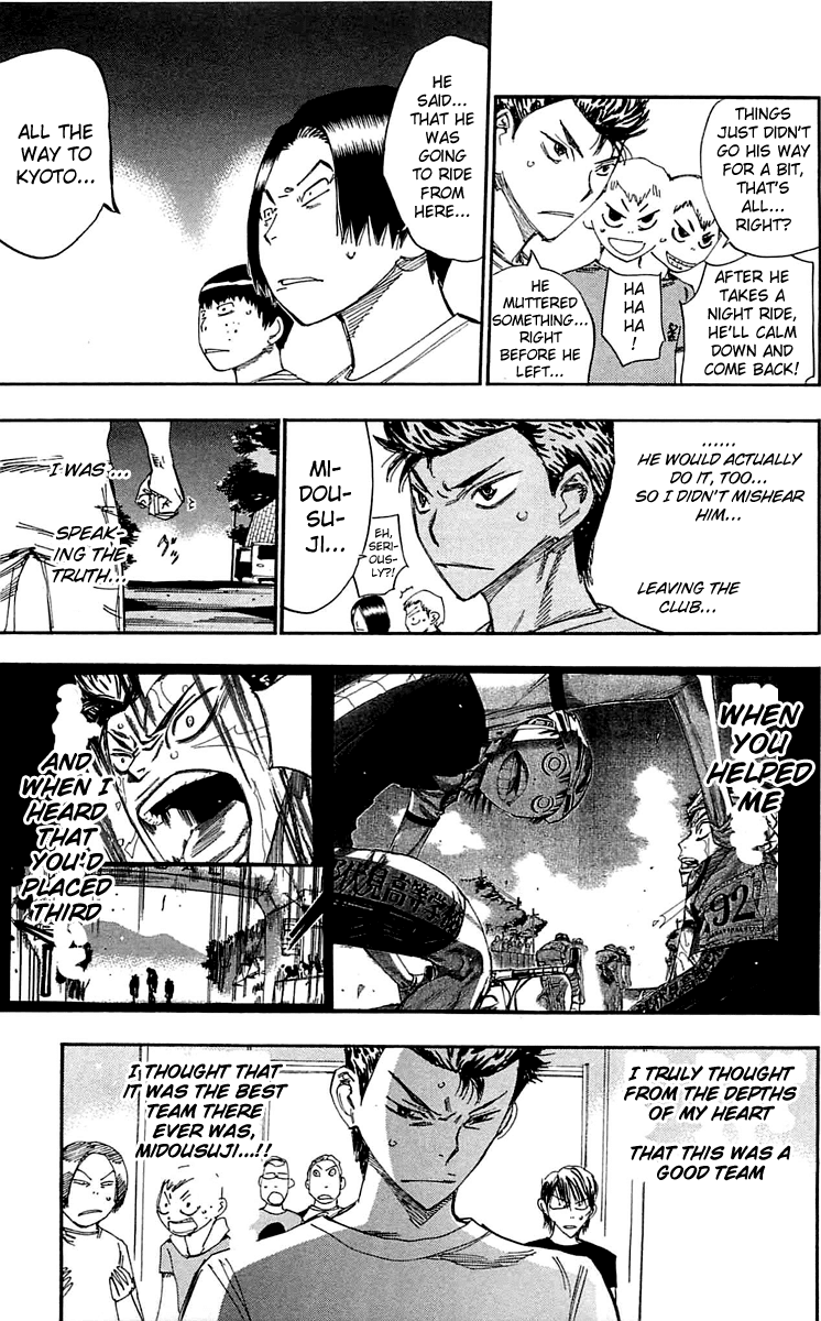 Yowamushi Pedal Chapter 156 page 6 - Chapter 156: Midousuji's Decision