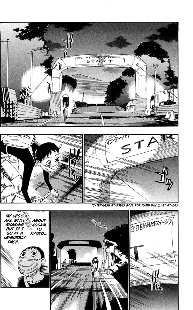 Yowamushi Pedal Chapter 156 page 7 - Chapter 156: Midousuji's Decision