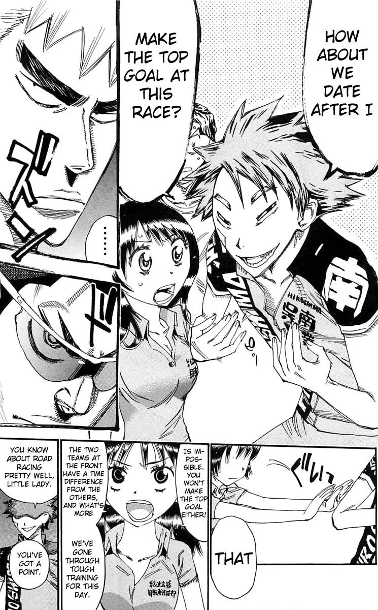 Yowamushi Pedal Chapter 158 page 14 - Chapter 158: The 3rd Day Starts!