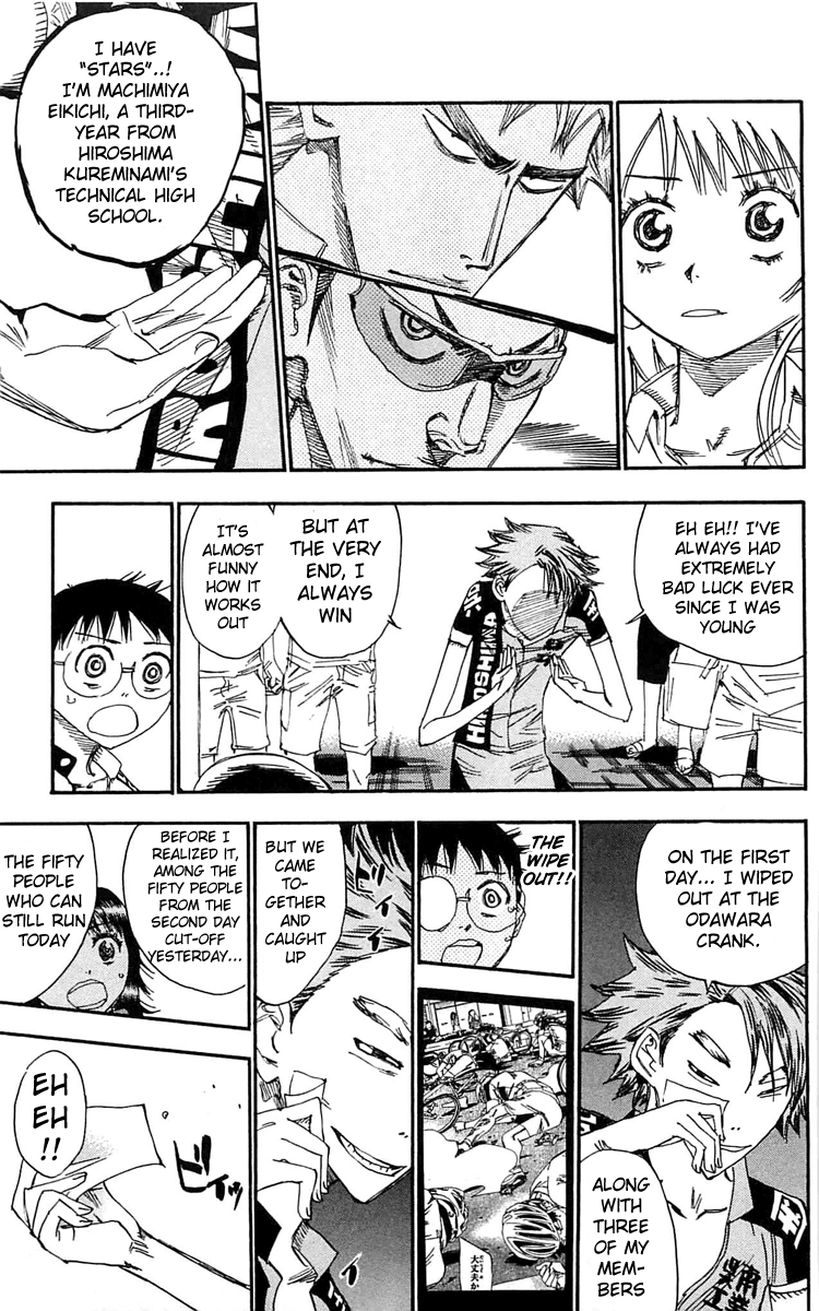Yowamushi Pedal Chapter 158 page 16 - Chapter 158: The 3rd Day Starts!