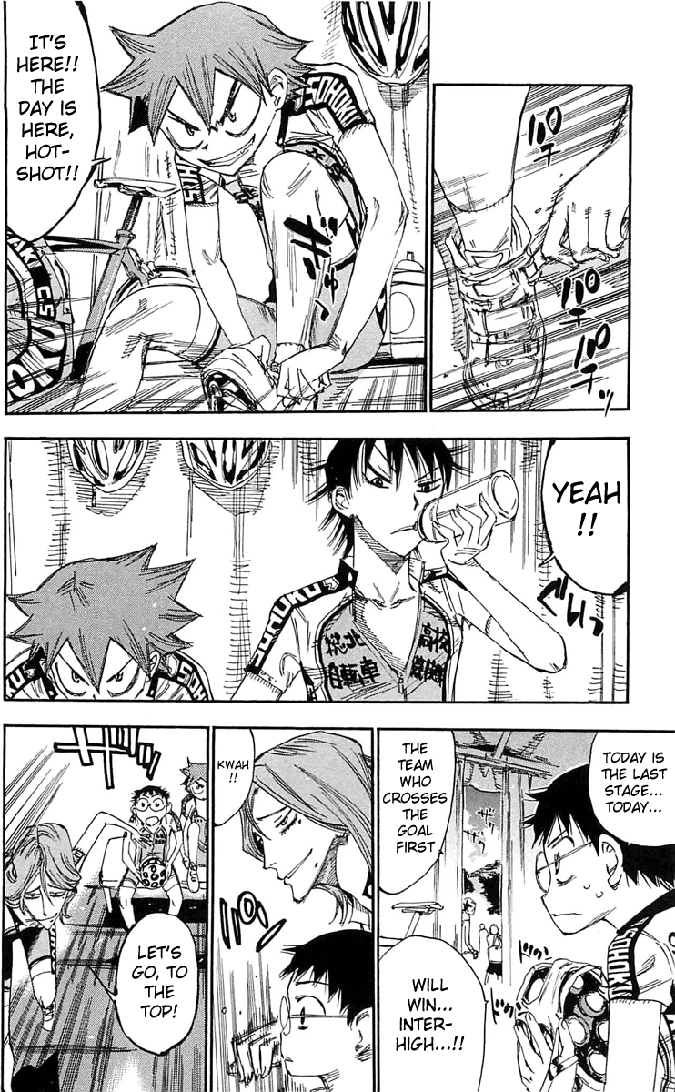 Yowamushi Pedal Chapter 158 page 3 - Chapter 158: The 3rd Day Starts!
