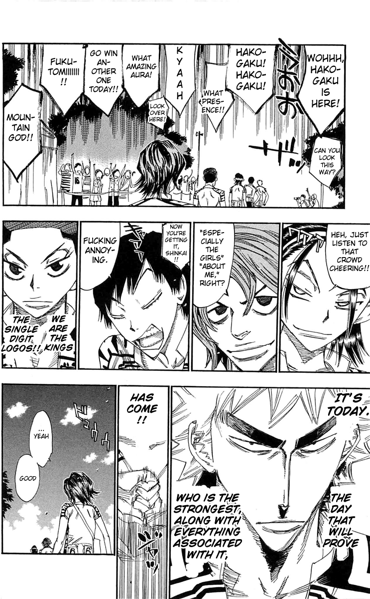 Yowamushi Pedal Chapter 158 page 7 - Chapter 158: The 3rd Day Starts!