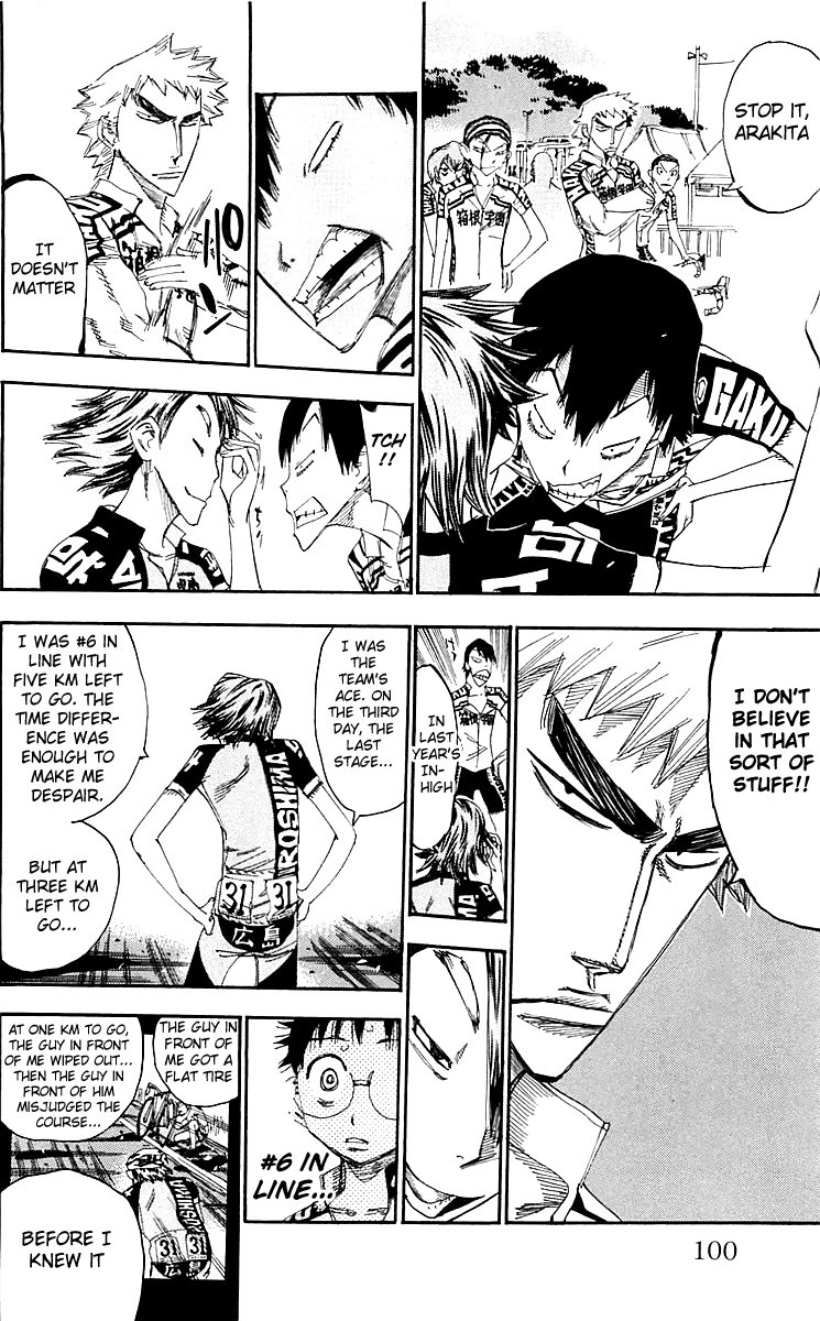 Yowamushi Pedal Chapter 159 page 10 - Chapter 159: The Man Who Has It. Machimiya