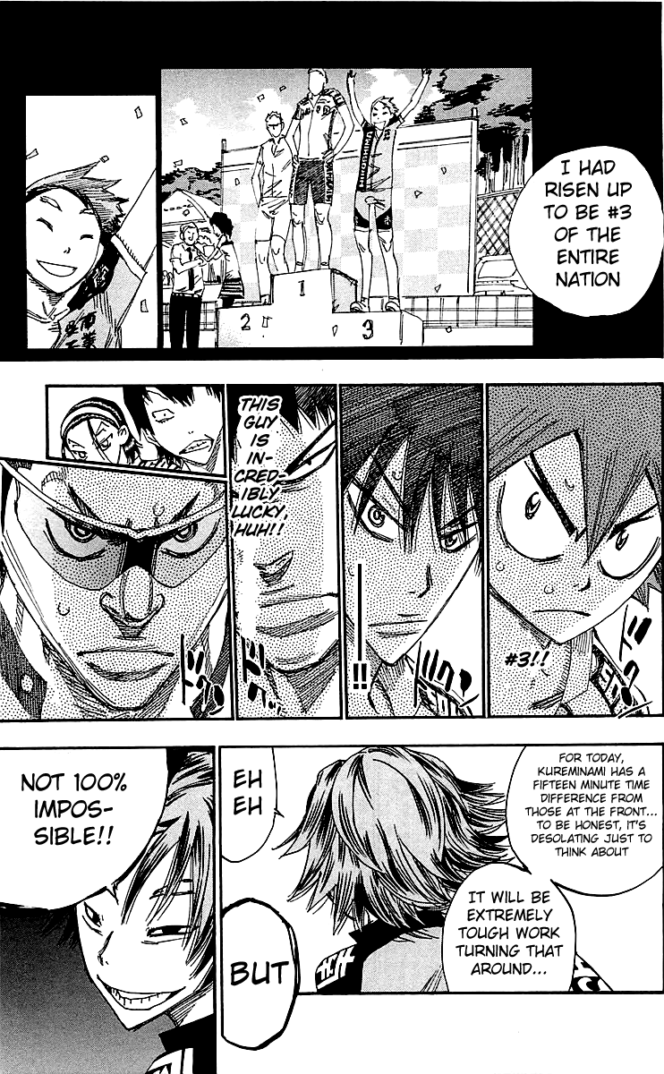Yowamushi Pedal Chapter 159 page 11 - Chapter 159: The Man Who Has It. Machimiya