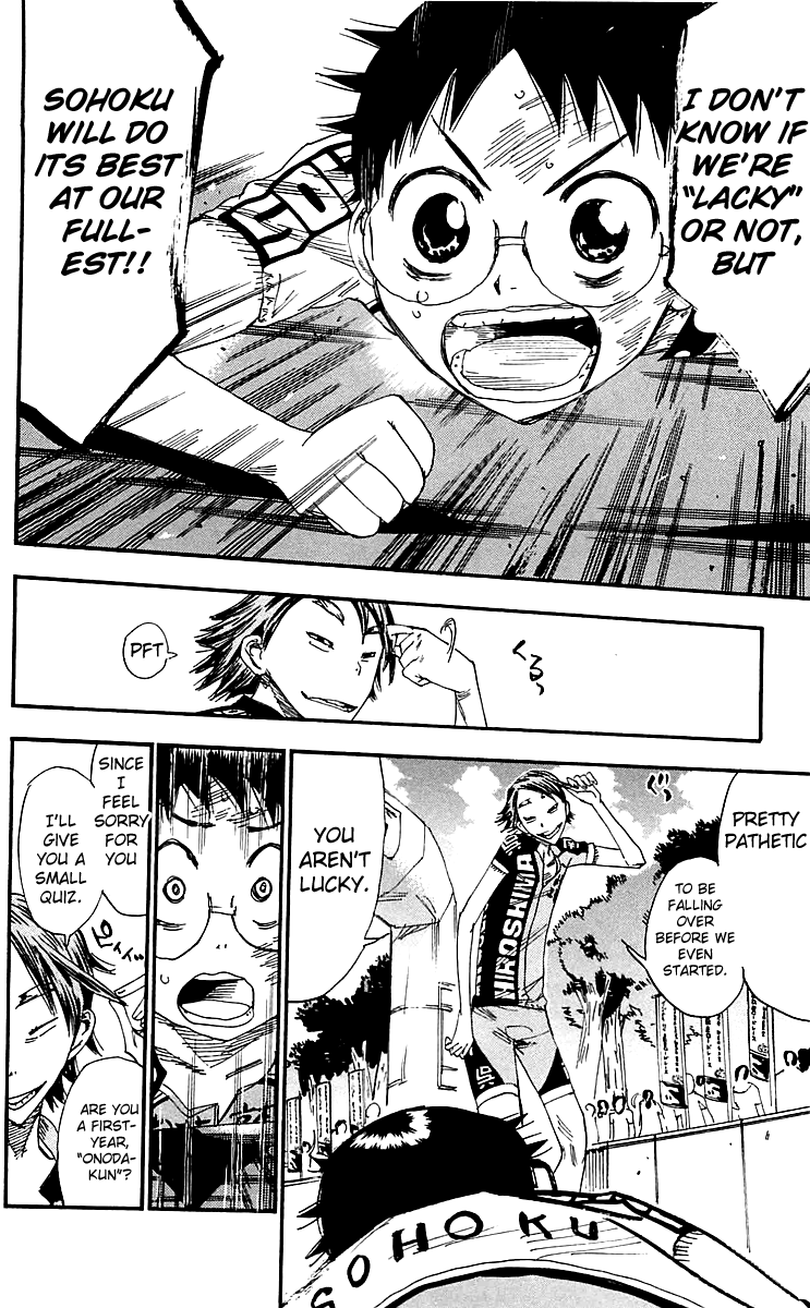Yowamushi Pedal Chapter 159 page 14 - Chapter 159: The Man Who Has It. Machimiya