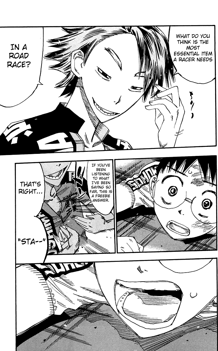 Yowamushi Pedal Chapter 159 page 15 - Chapter 159: The Man Who Has It. Machimiya