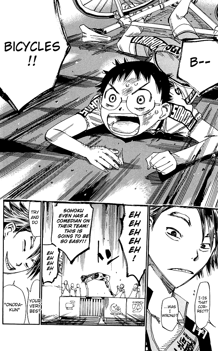 Yowamushi Pedal Chapter 159 page 16 - Chapter 159: The Man Who Has It. Machimiya