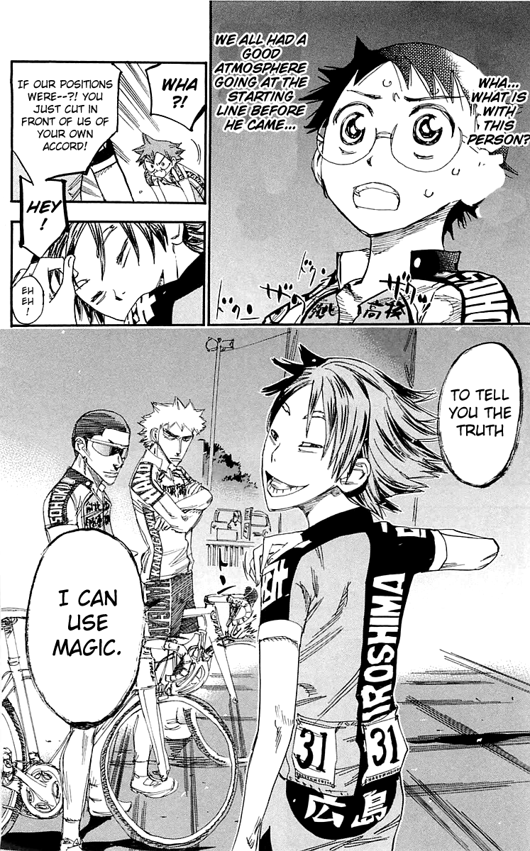 Yowamushi Pedal Chapter 159 page 3 - Chapter 159: The Man Who Has It. Machimiya
