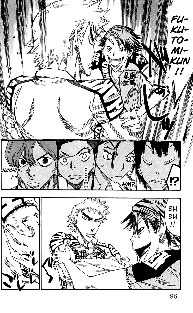 Yowamushi Pedal Chapter 159 page 7 - Chapter 159: The Man Who Has It. Machimiya