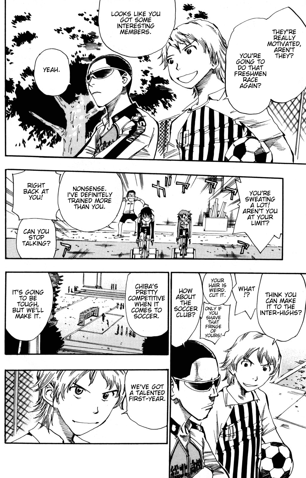 Yowamushi Pedal Chapter 16 page 10 - Chapter 16: Forty Minutes to the Race