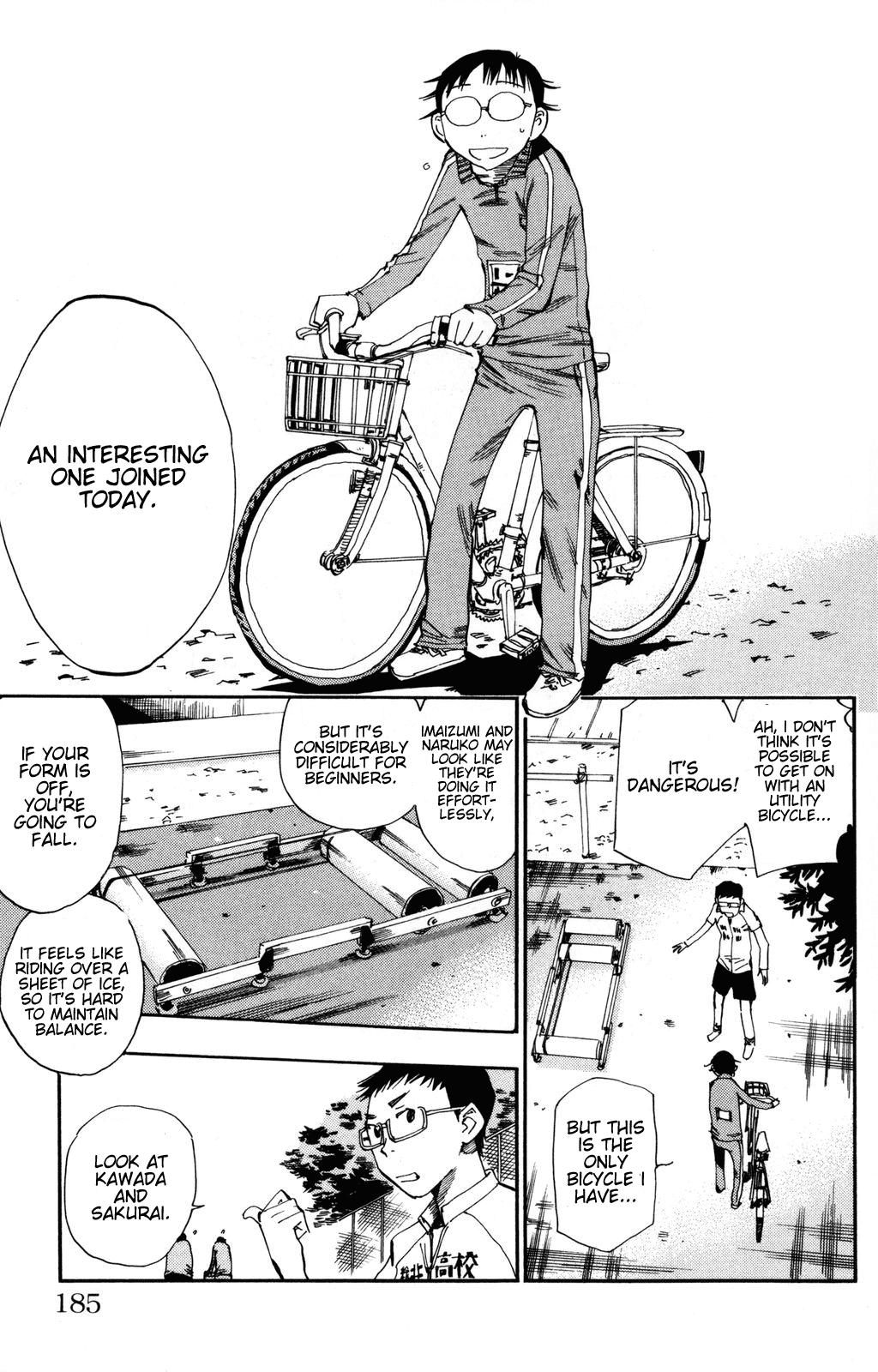 Yowamushi Pedal Chapter 16 page 13 - Chapter 16: Forty Minutes to the Race
