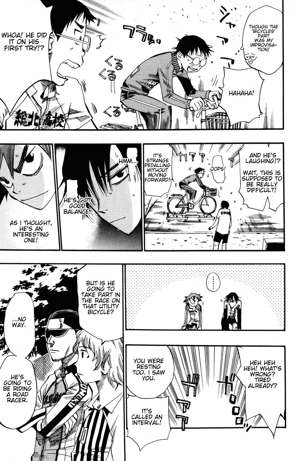 Yowamushi Pedal Chapter 16 page 17 - Chapter 16: Forty Minutes to the Race