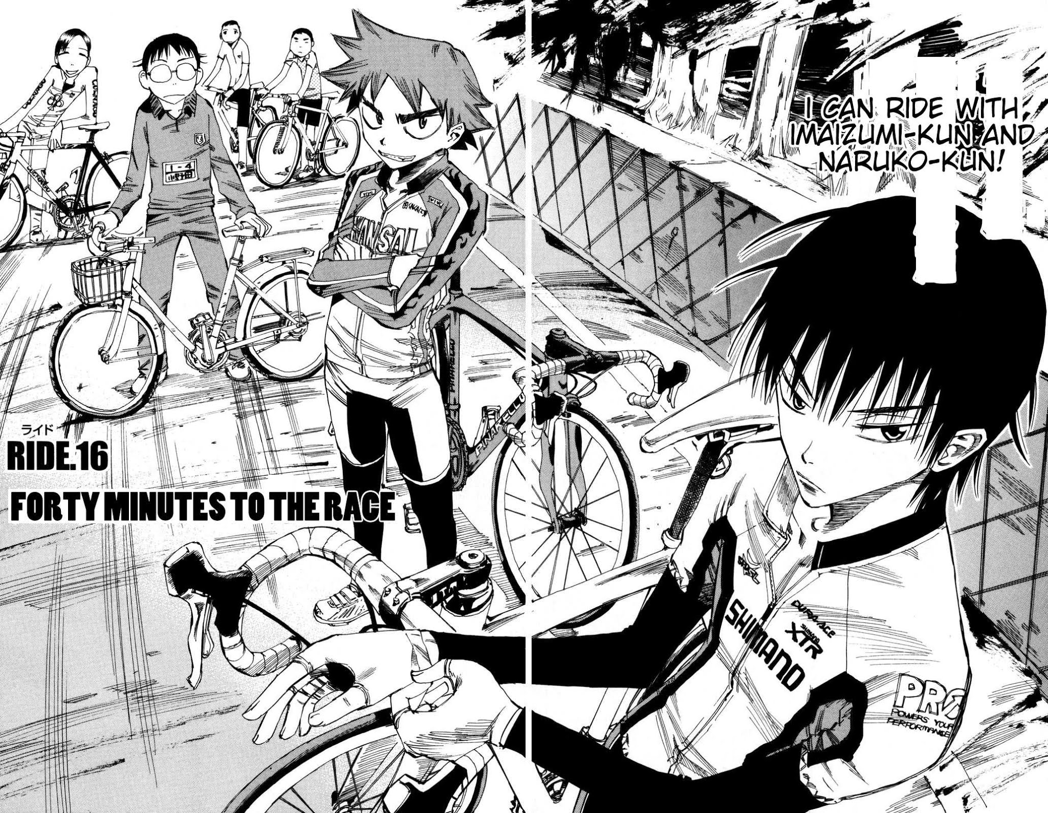 Yowamushi Pedal Chapter 16 page 4 - Chapter 16: Forty Minutes to the Race