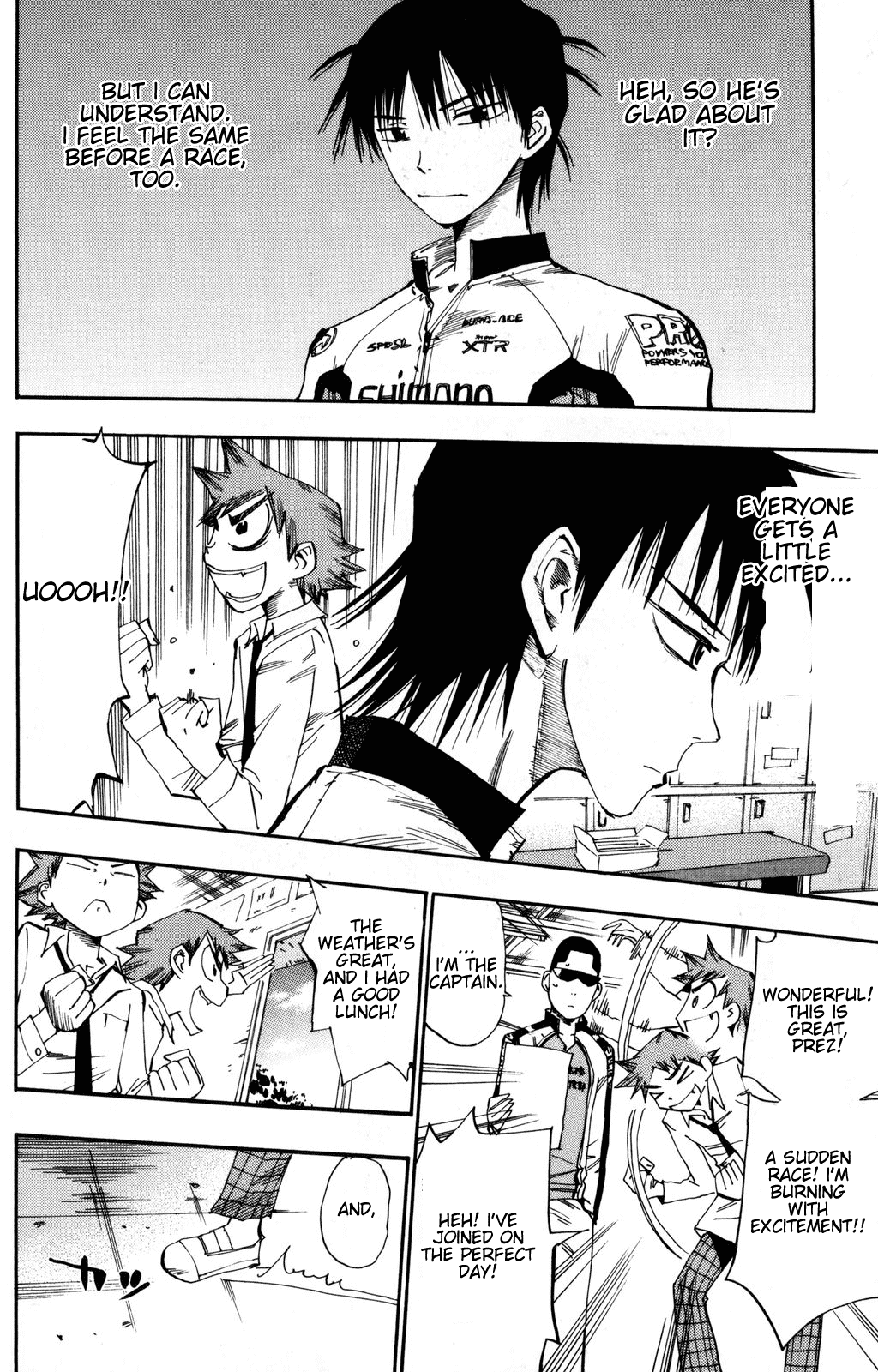 Yowamushi Pedal Chapter 16 page 7 - Chapter 16: Forty Minutes to the Race