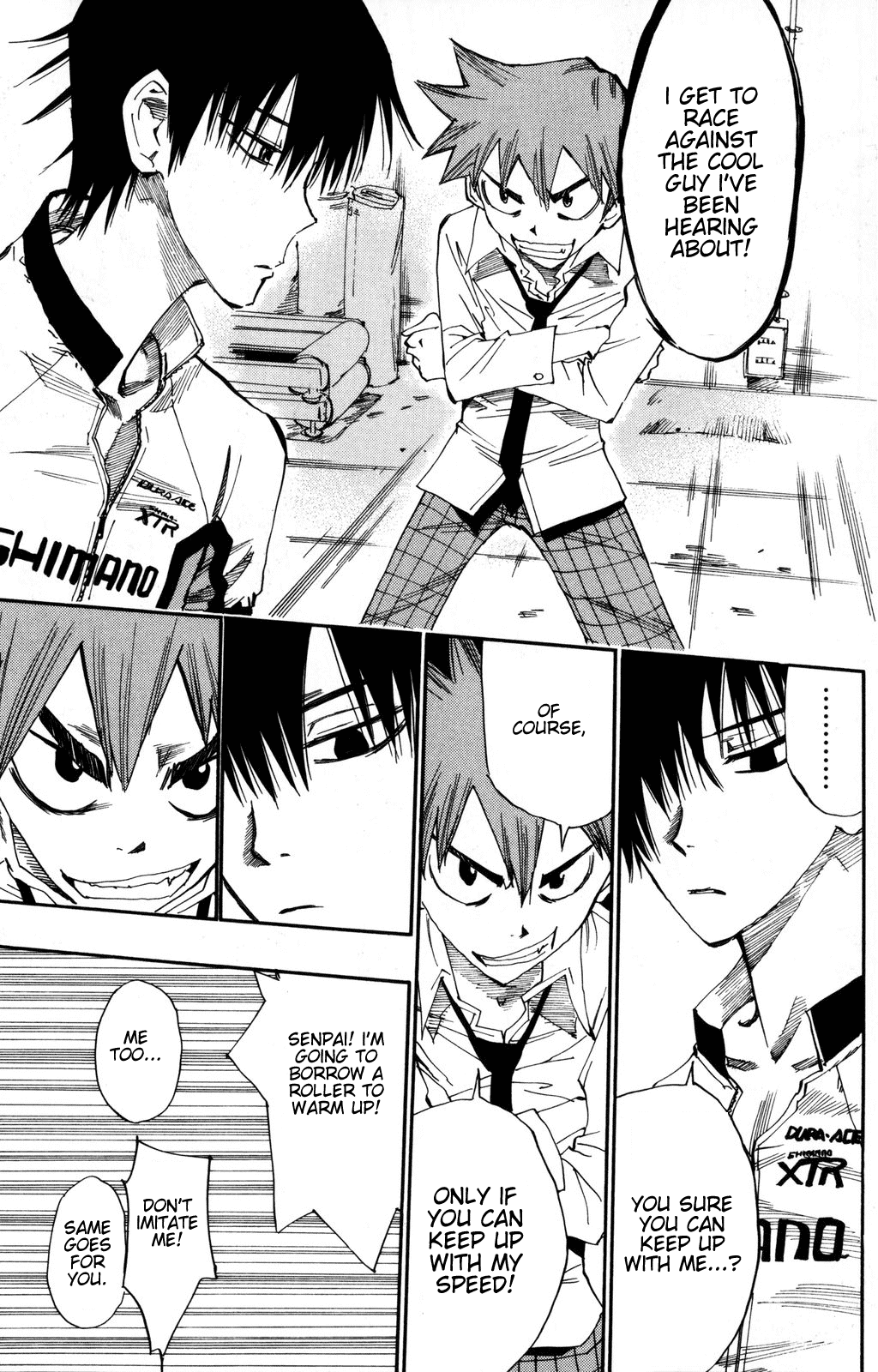 Yowamushi Pedal Chapter 16 page 8 - Chapter 16: Forty Minutes to the Race