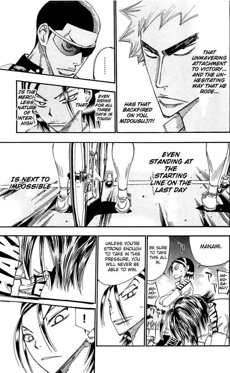 Yowamushi Pedal Chapter 160 page 4 - Chapter 160: The Guy Who Won't Come