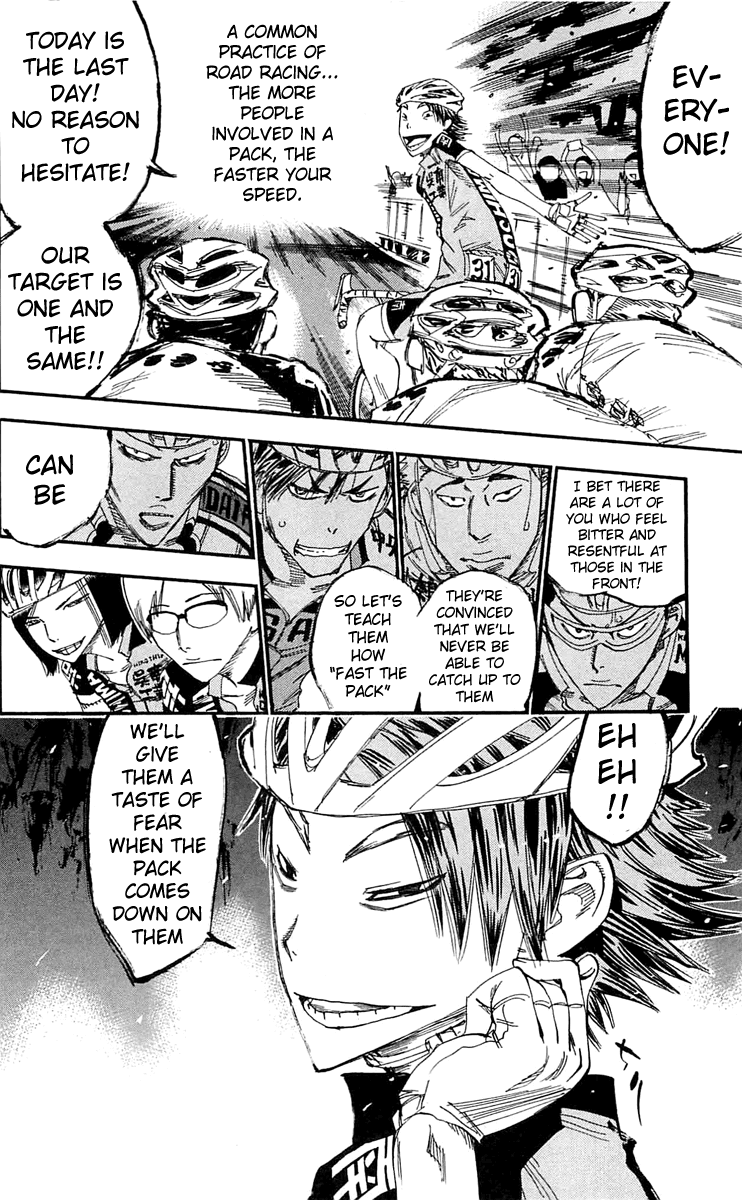 Yowamushi Pedal Chapter 161 page 16 - Chapter 161: The Final Start