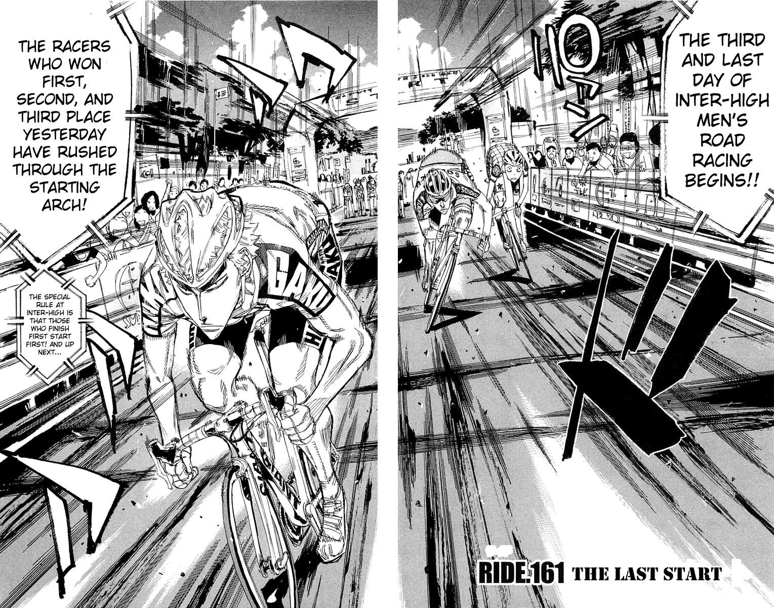 Yowamushi Pedal Chapter 161 page 2 - Chapter 161: The Final Start