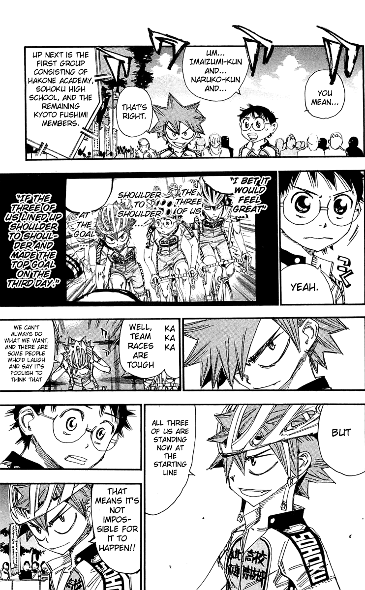 Yowamushi Pedal Chapter 161 page 6 - Chapter 161: The Final Start