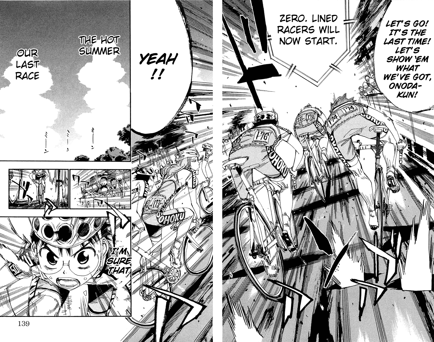 Yowamushi Pedal Chapter 161 page 9 - Chapter 161: The Final Start