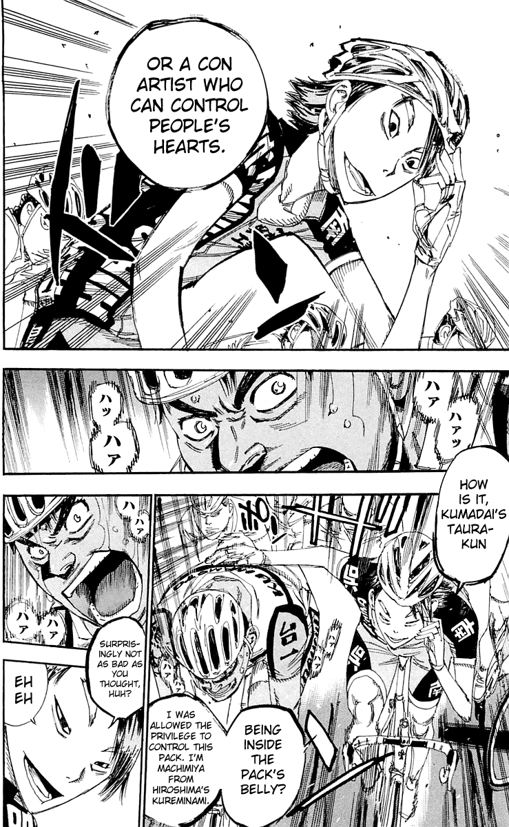 Yowamushi Pedal Chapter 162 page 11 - Chapter 162: Cooperation