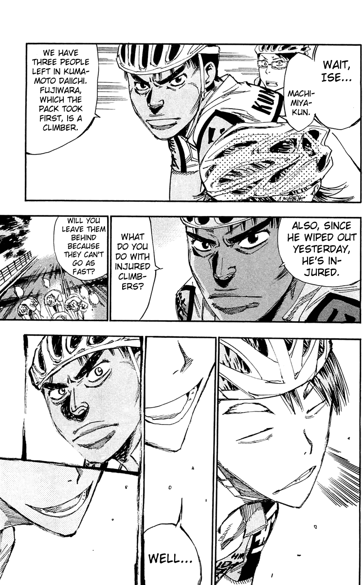 Yowamushi Pedal Chapter 162 page 14 - Chapter 162: Cooperation