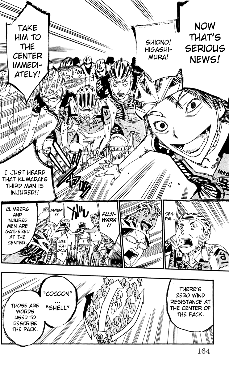 Yowamushi Pedal Chapter 162 page 15 - Chapter 162: Cooperation