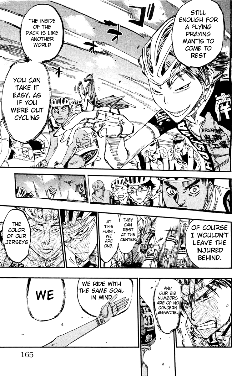 Yowamushi Pedal Chapter 162 page 16 - Chapter 162: Cooperation
