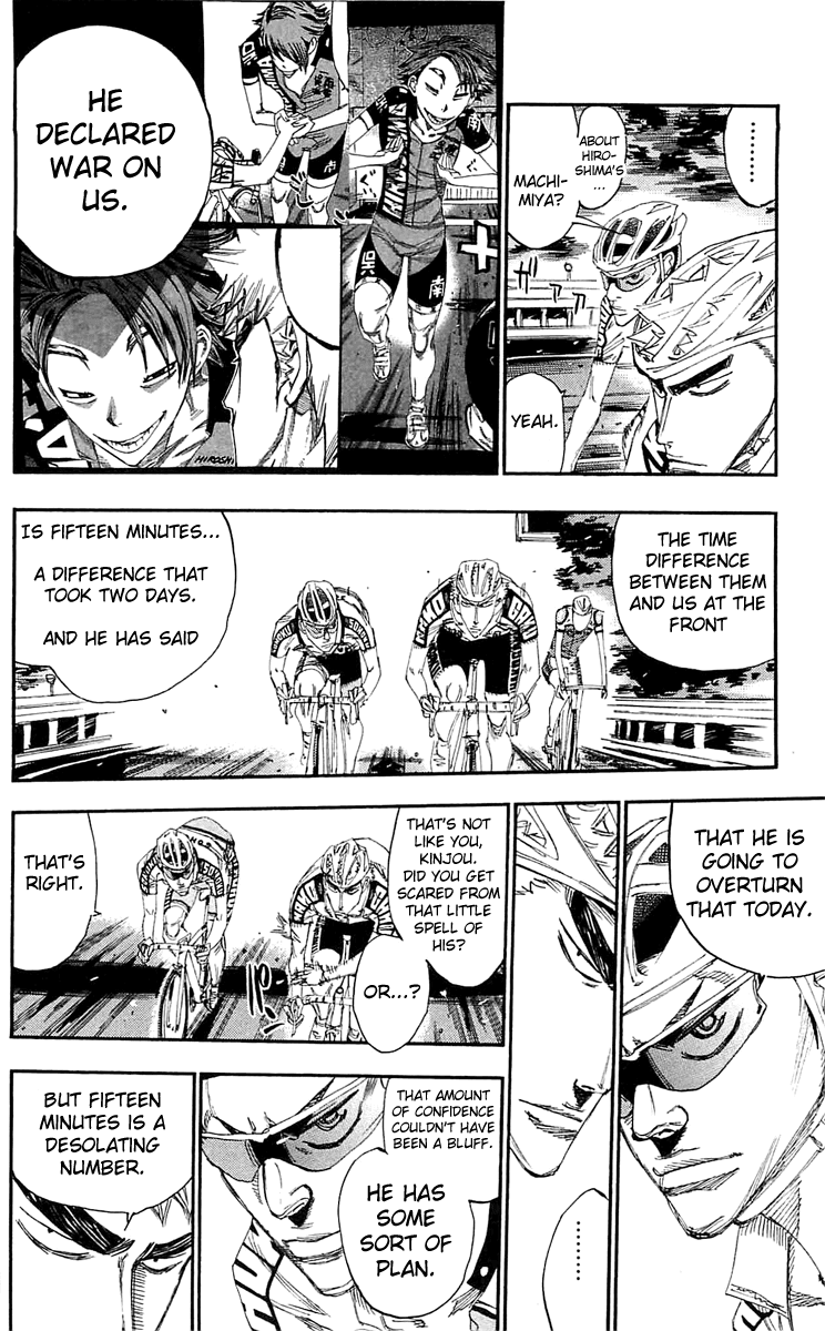Yowamushi Pedal Chapter 162 page 9 - Chapter 162: Cooperation