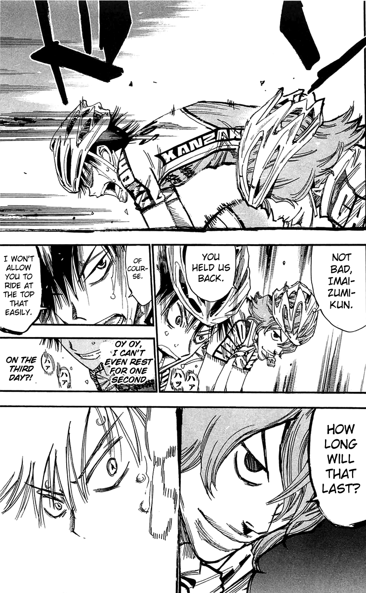 Yowamushi Pedal Chapter 163 page 11 - Chapter 163: The Leaders Combine Forces
