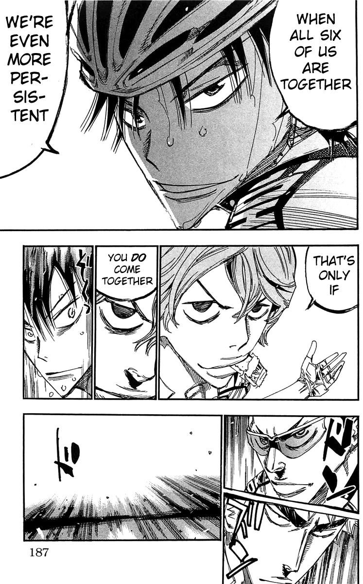 Yowamushi Pedal Chapter 163 page 14 - Chapter 163: The Leaders Combine Forces