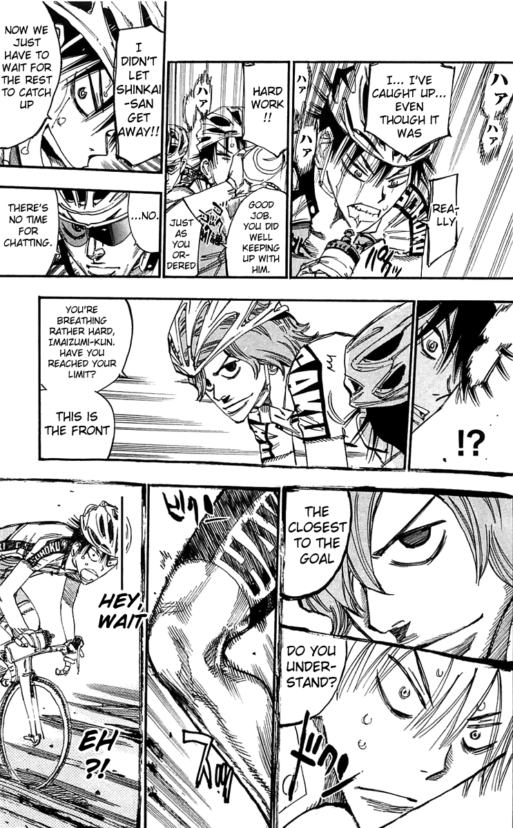 Yowamushi Pedal Chapter 163 page 7 - Chapter 163: The Leaders Combine Forces
