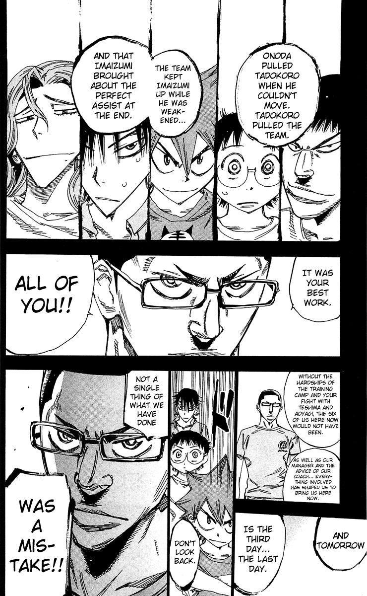 Yowamushi Pedal Chapter 164 page 10 - Chapter 164: The Pack Closes In