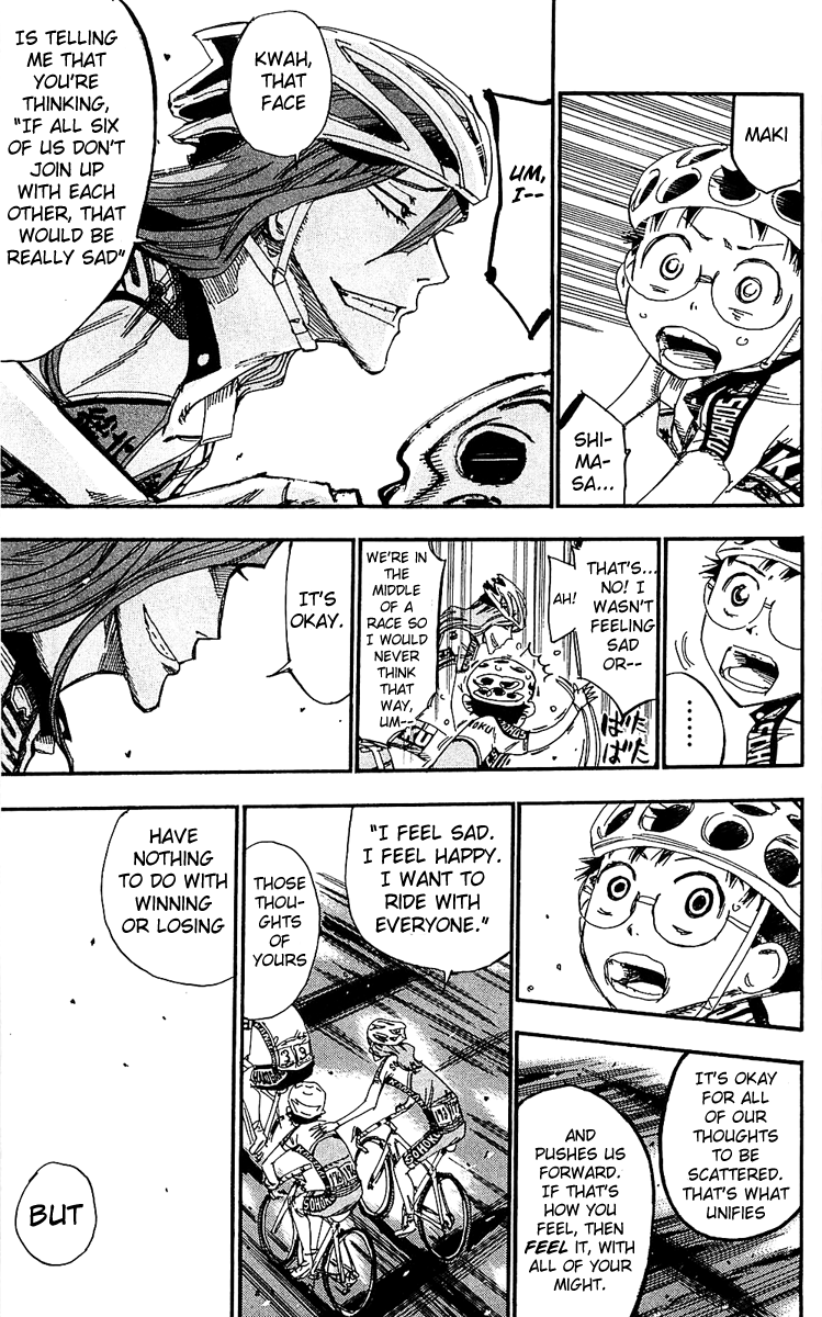 Yowamushi Pedal Chapter 164 page 14 - Chapter 164: The Pack Closes In