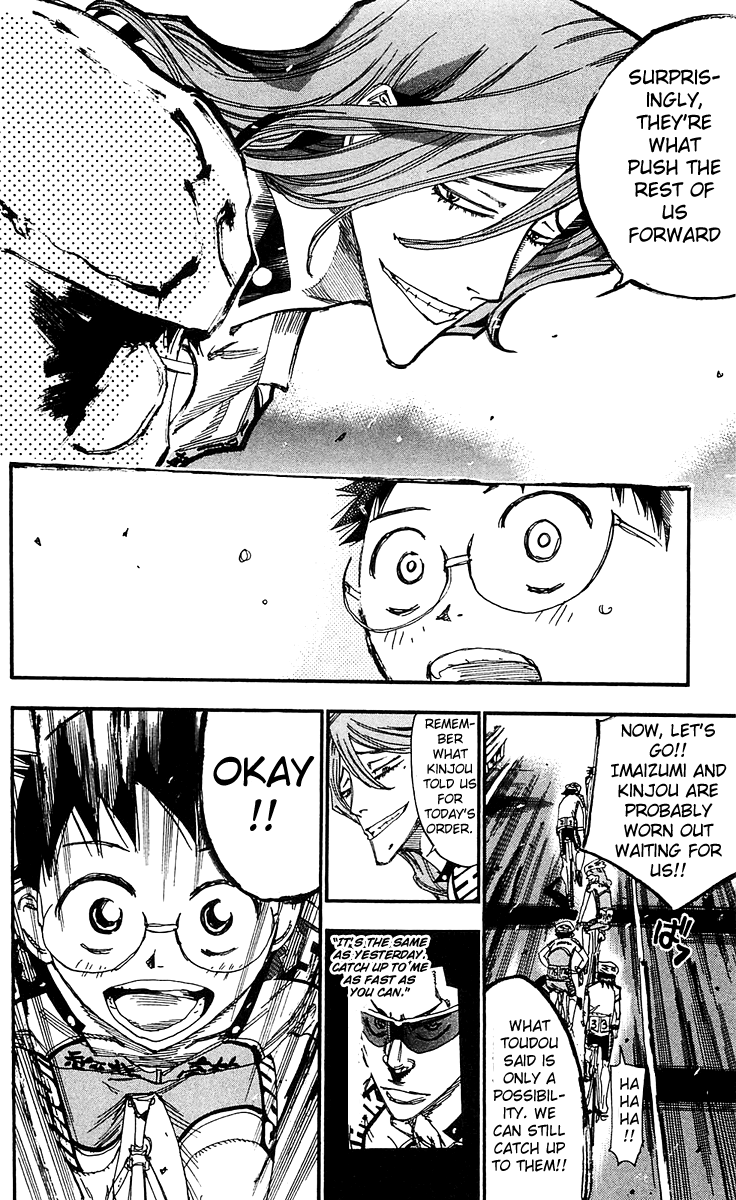 Yowamushi Pedal Chapter 164 page 15 - Chapter 164: The Pack Closes In