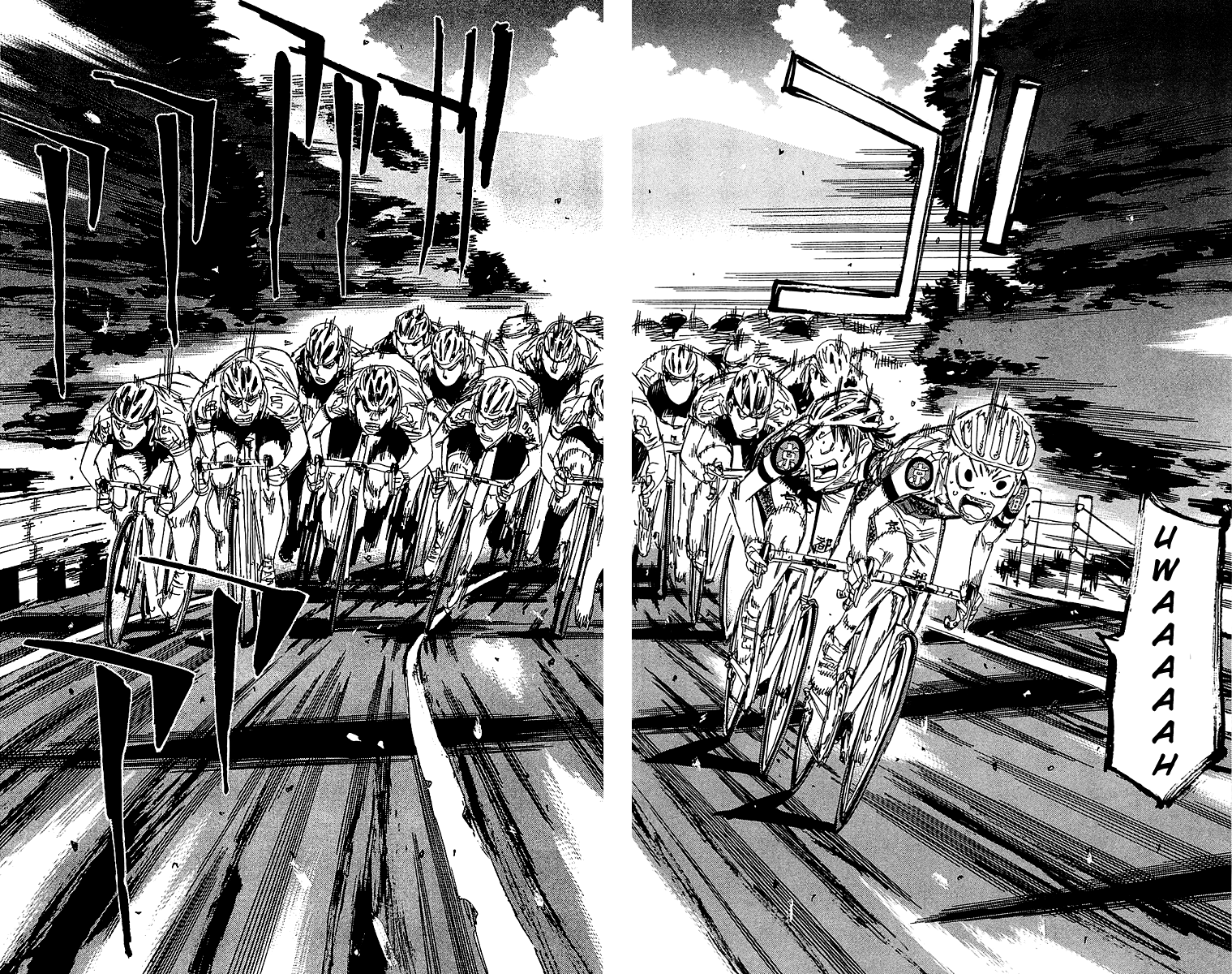 Yowamushi Pedal Chapter 164 page 17 - Chapter 164: The Pack Closes In