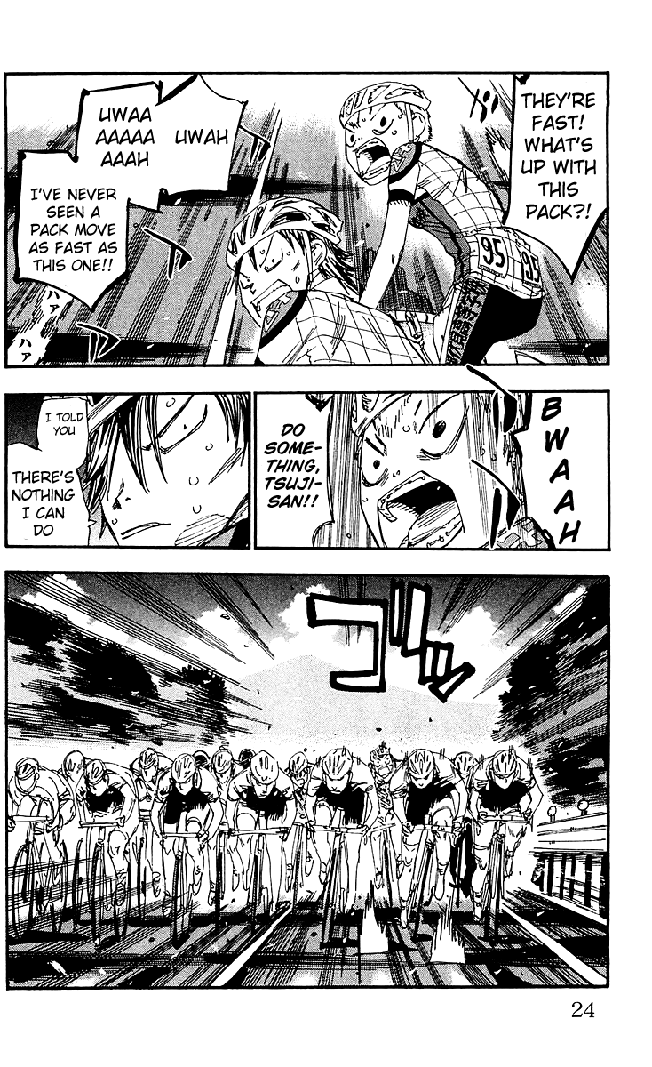 Yowamushi Pedal Chapter 164 page 18 - Chapter 164: The Pack Closes In