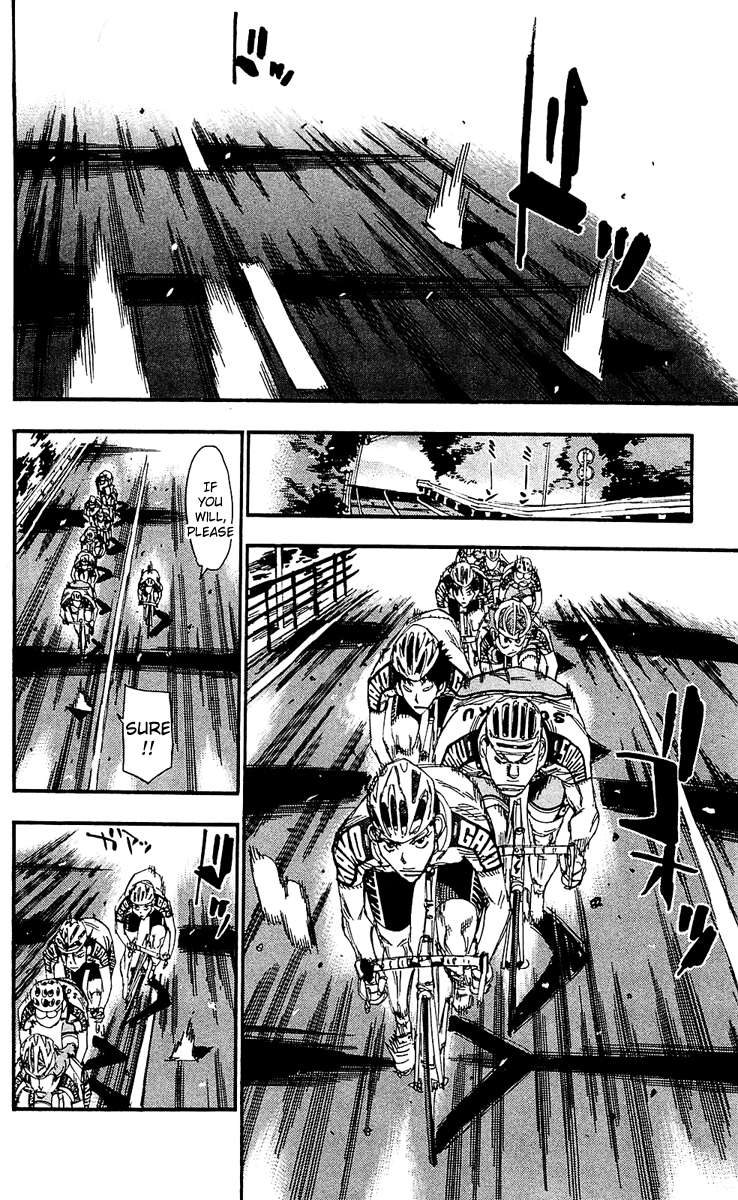 Yowamushi Pedal Chapter 164 page 4 - Chapter 164: The Pack Closes In