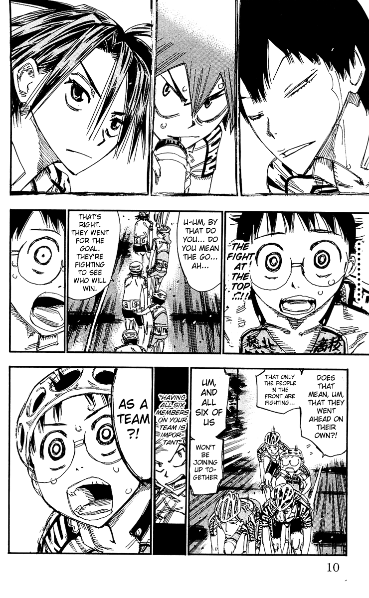 Yowamushi Pedal Chapter 164 page 6 - Chapter 164: The Pack Closes In
