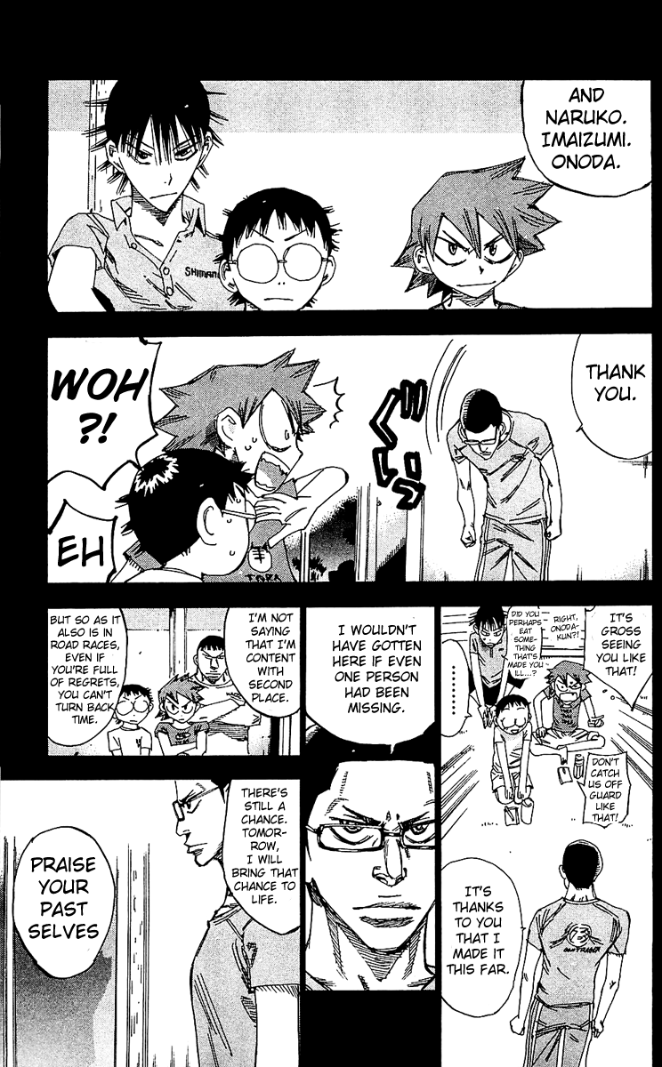 Yowamushi Pedal Chapter 164 page 9 - Chapter 164: The Pack Closes In